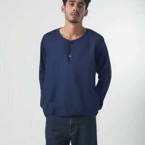 **NWT George Men Henley Shirt S